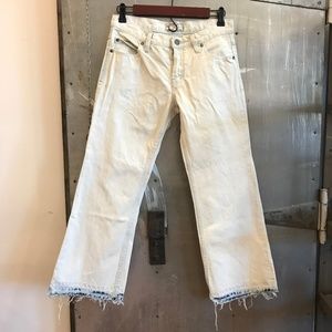 White Free People Jeans